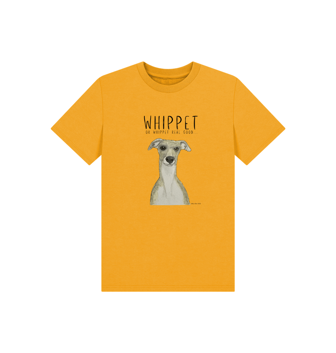 Whippet-Inspired Kids' T-Shirt: Comfort, Style, and Zoomie Vibes!