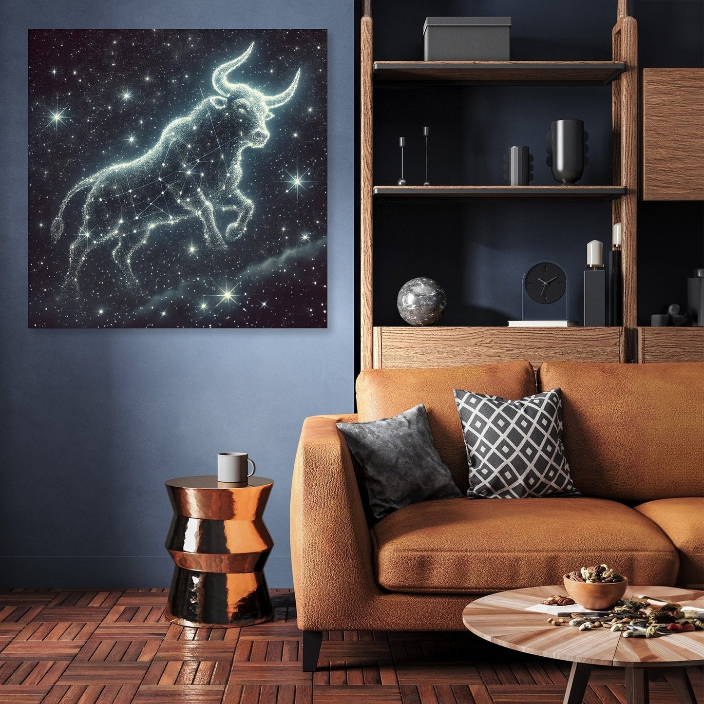 Taurus Constellation Canvas