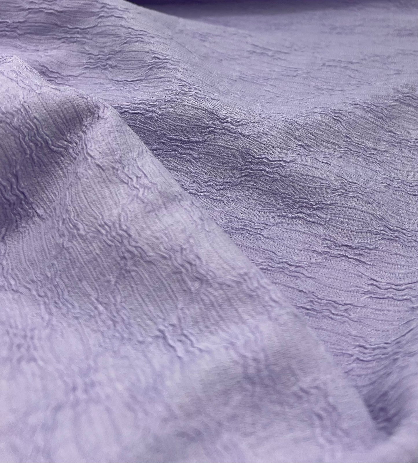 Lilac Textured 2 Way Stretch Fabric