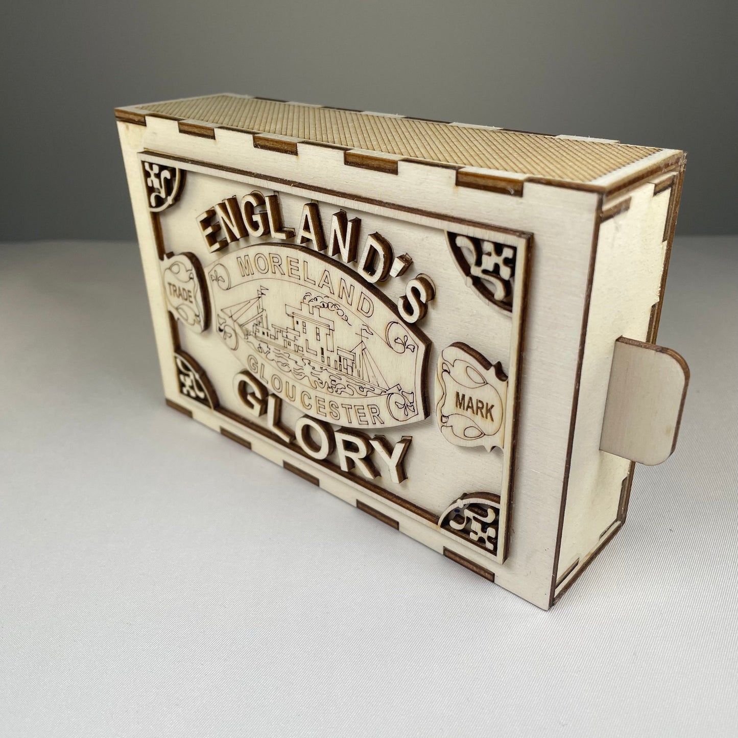 Matchbox (England Glory) - Flatpack Model Kit by Curious Rabbit ®