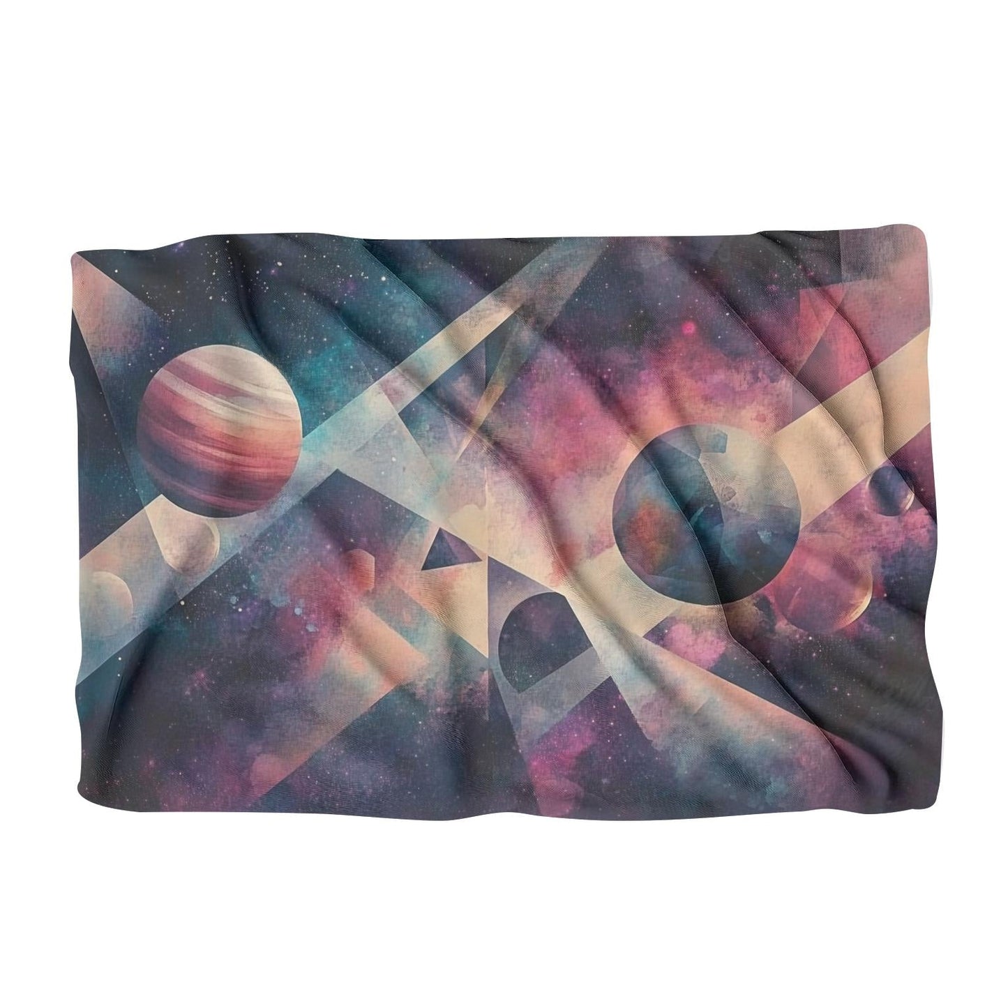 Geometric Cosmos Harmony Blanket