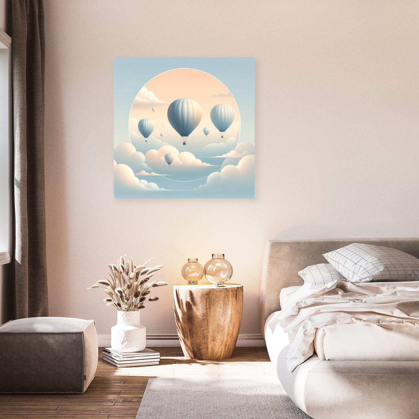 Pastel Ascent Canvas