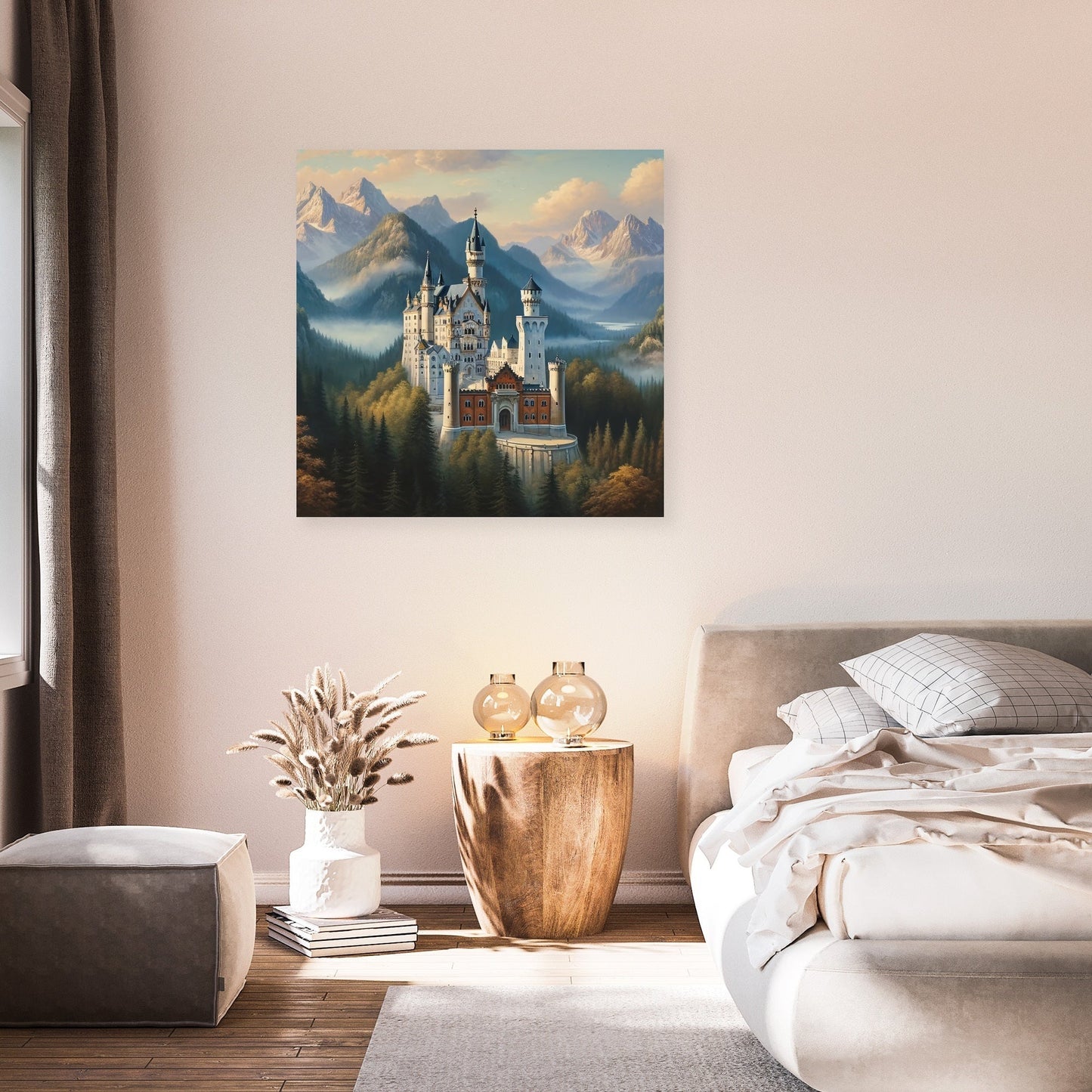 Enchanted Neuschwanstein Canvas