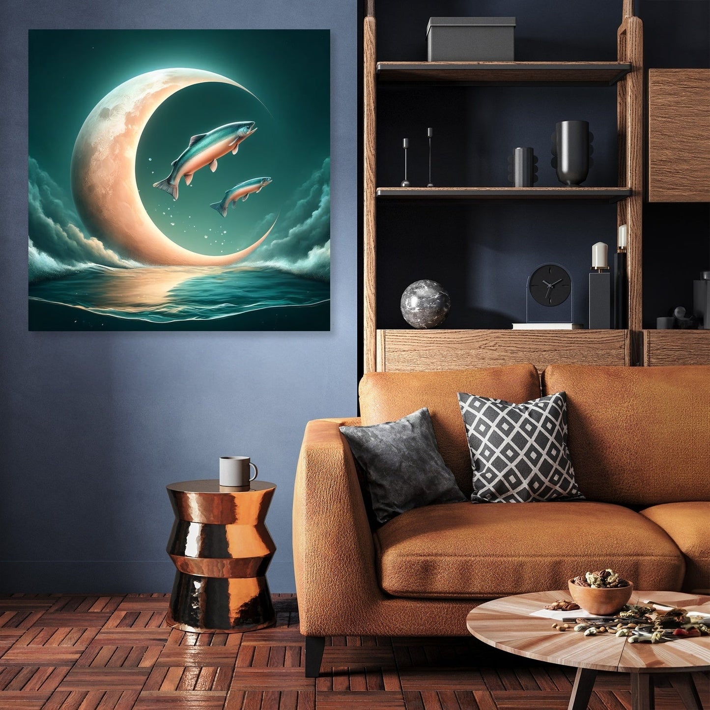 Lunar Leap Canvas