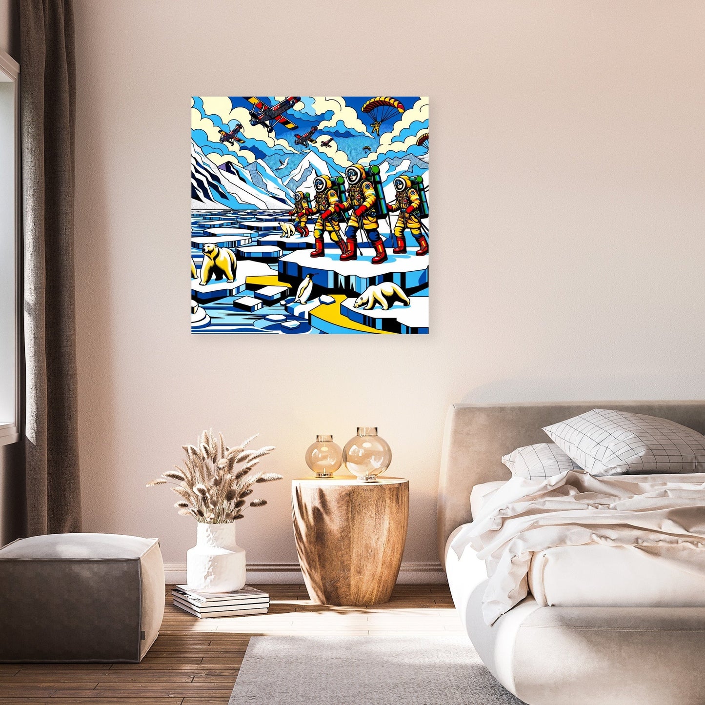 Polar Expedition Pop Canvas