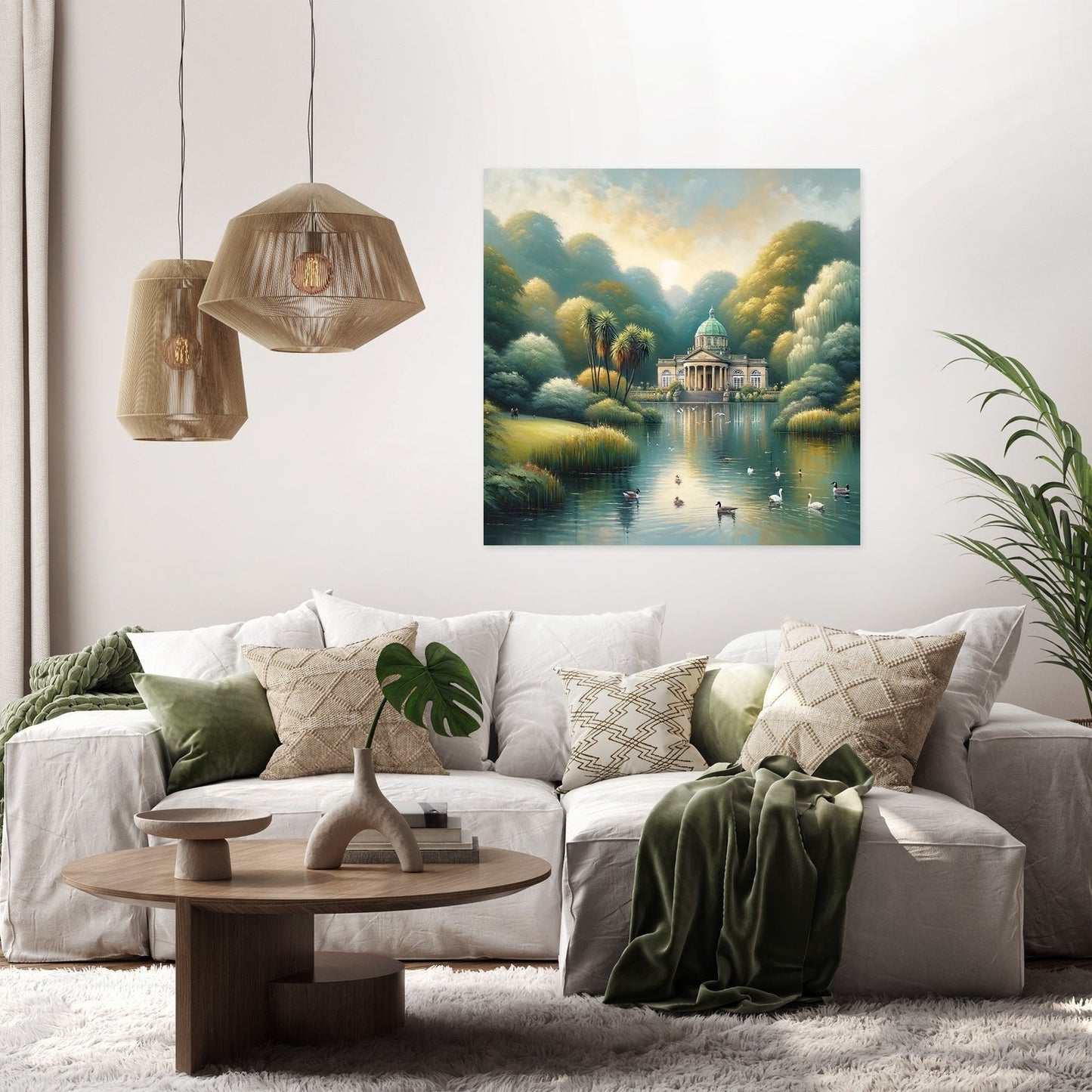 Liverpool Sefton Park Serenity Canvas