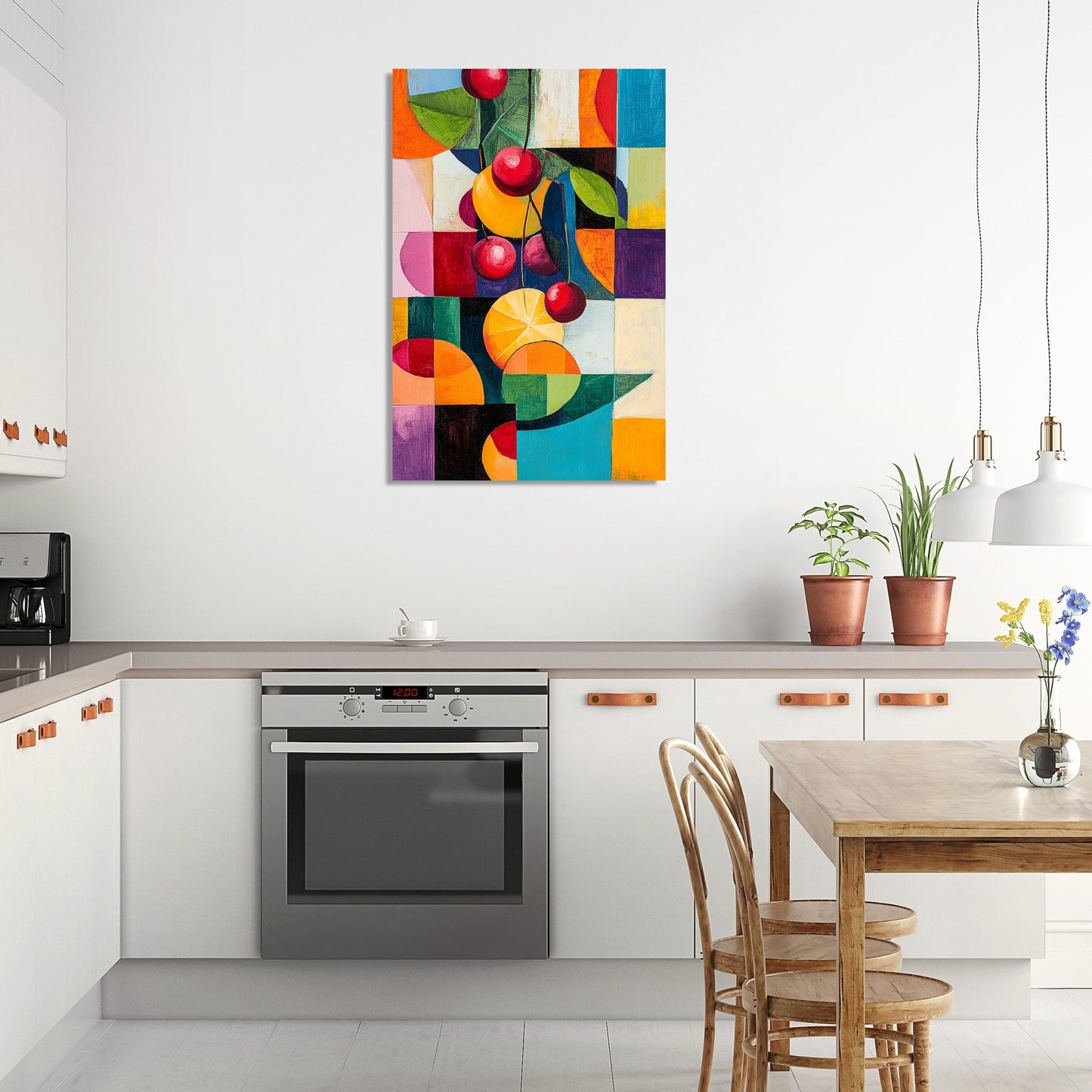 Fruity Geometry Canvas