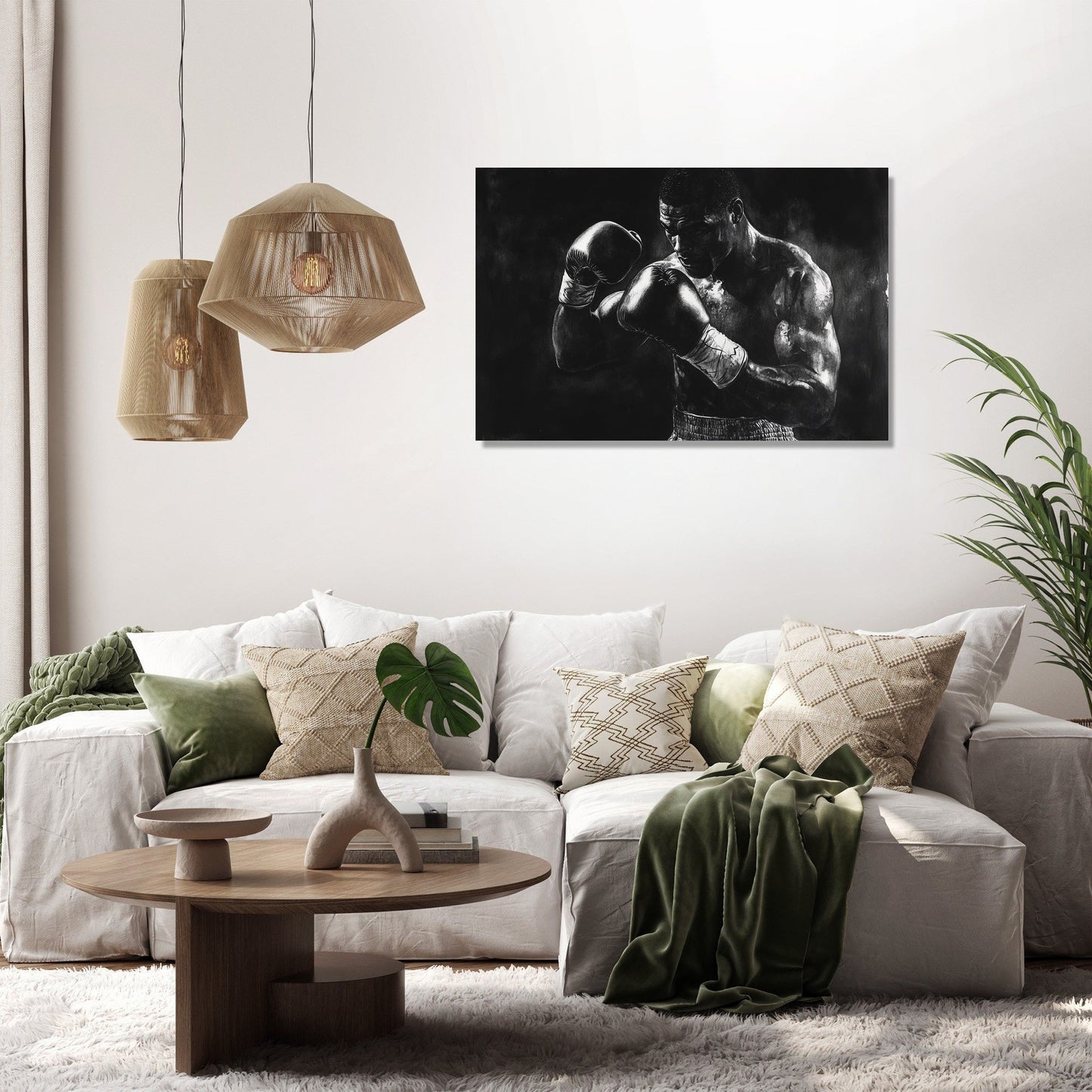 Fists of Determination Canvas