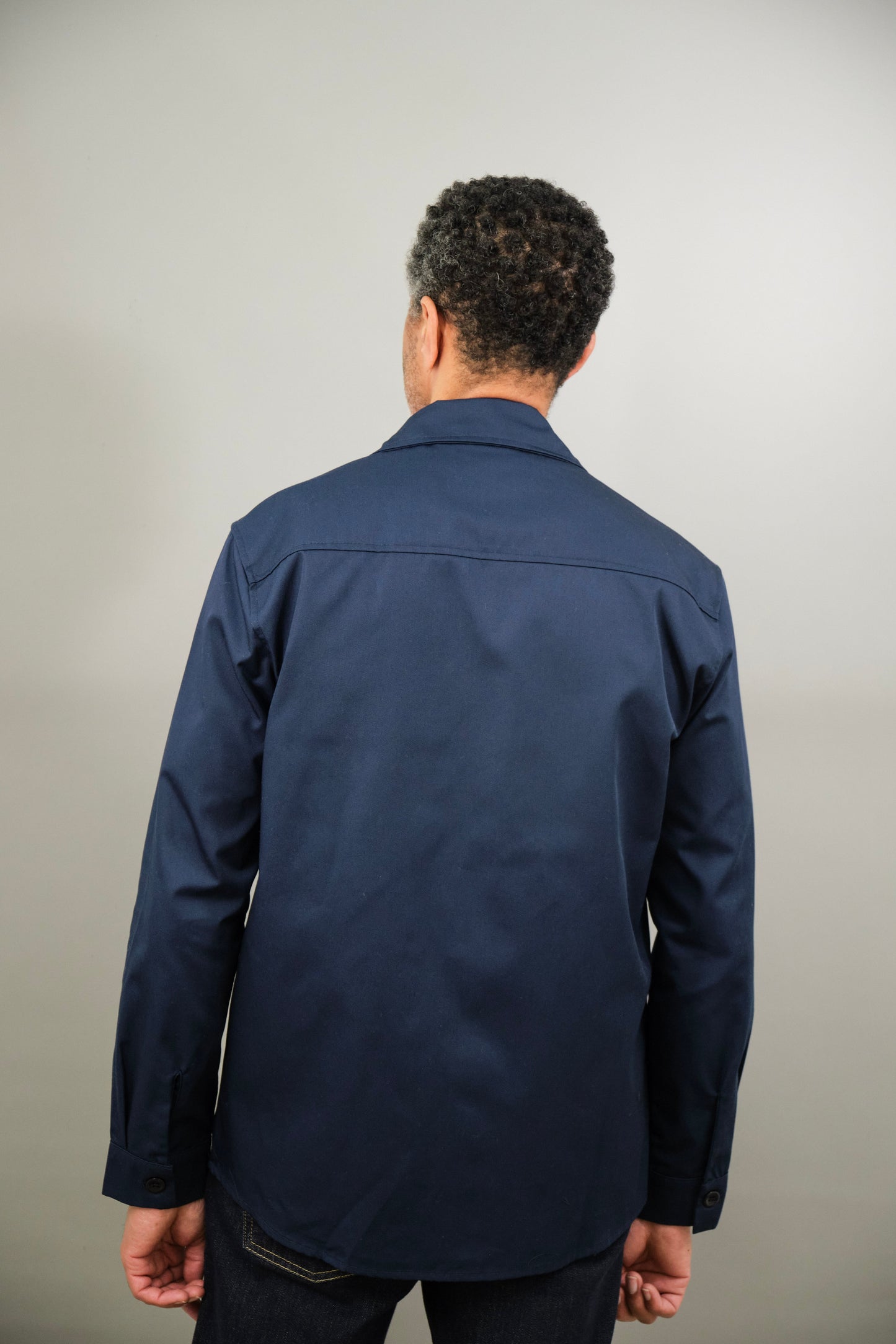 Bart Overshirt - Navy Zurigo