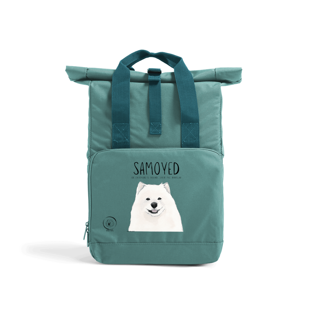 Pack It Up, Pup – Samoyed Style On Your Back