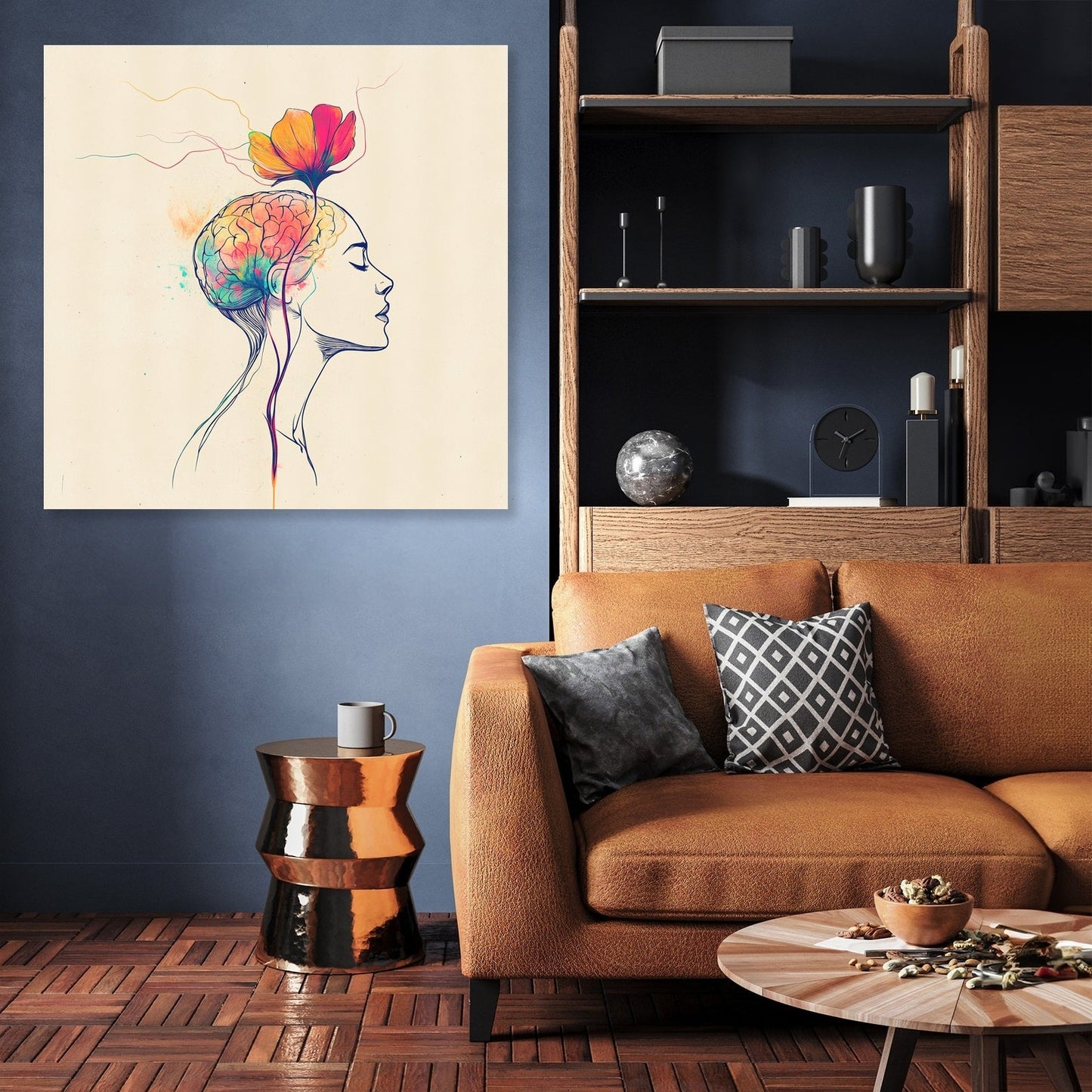 Blooming Mind Canvas