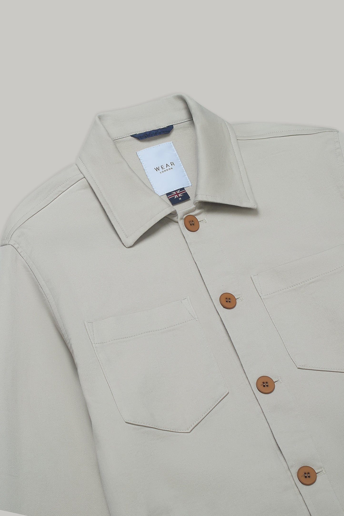 Turner Shacket - Putty Superflex