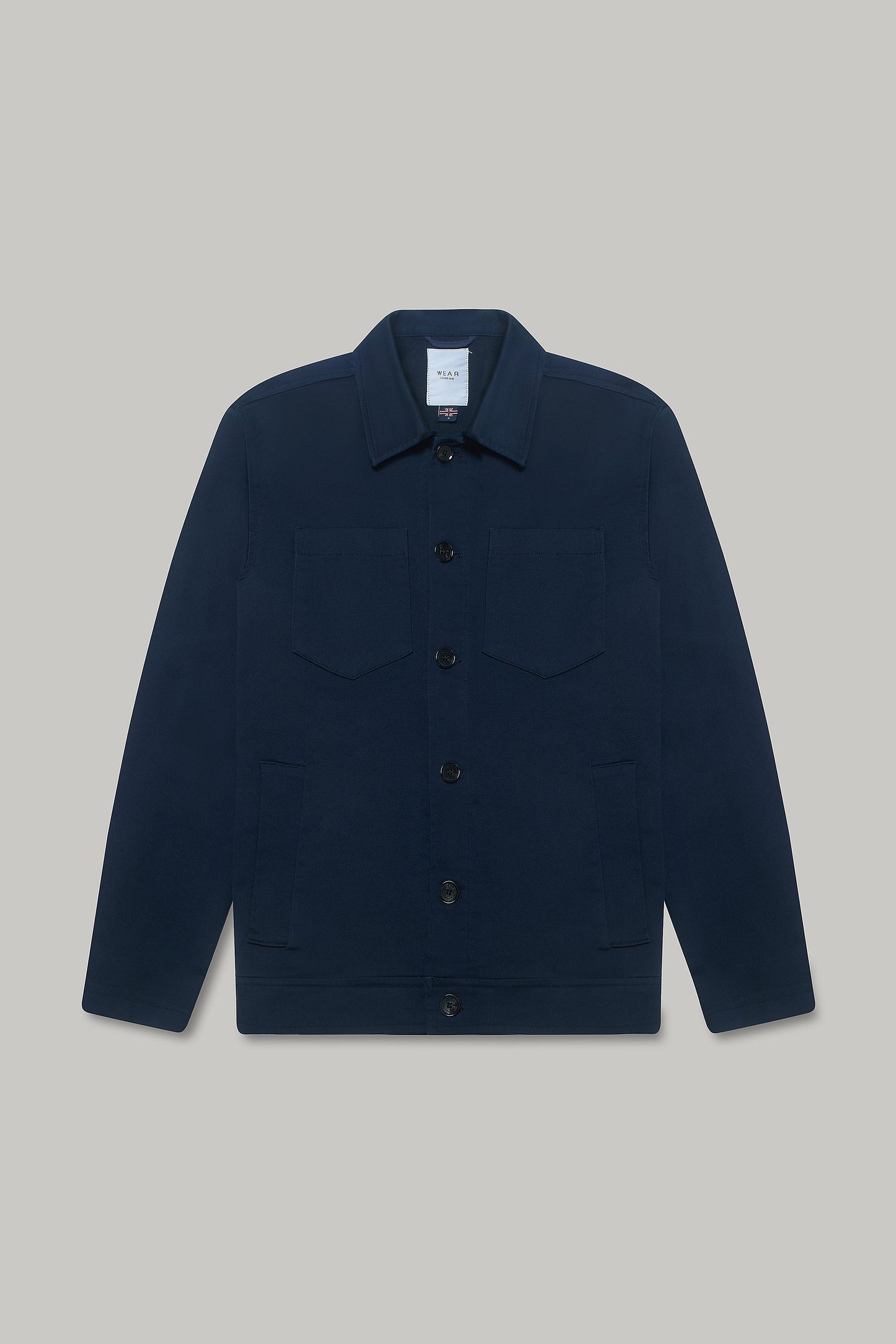 Turner Shacket - Navy Superflex