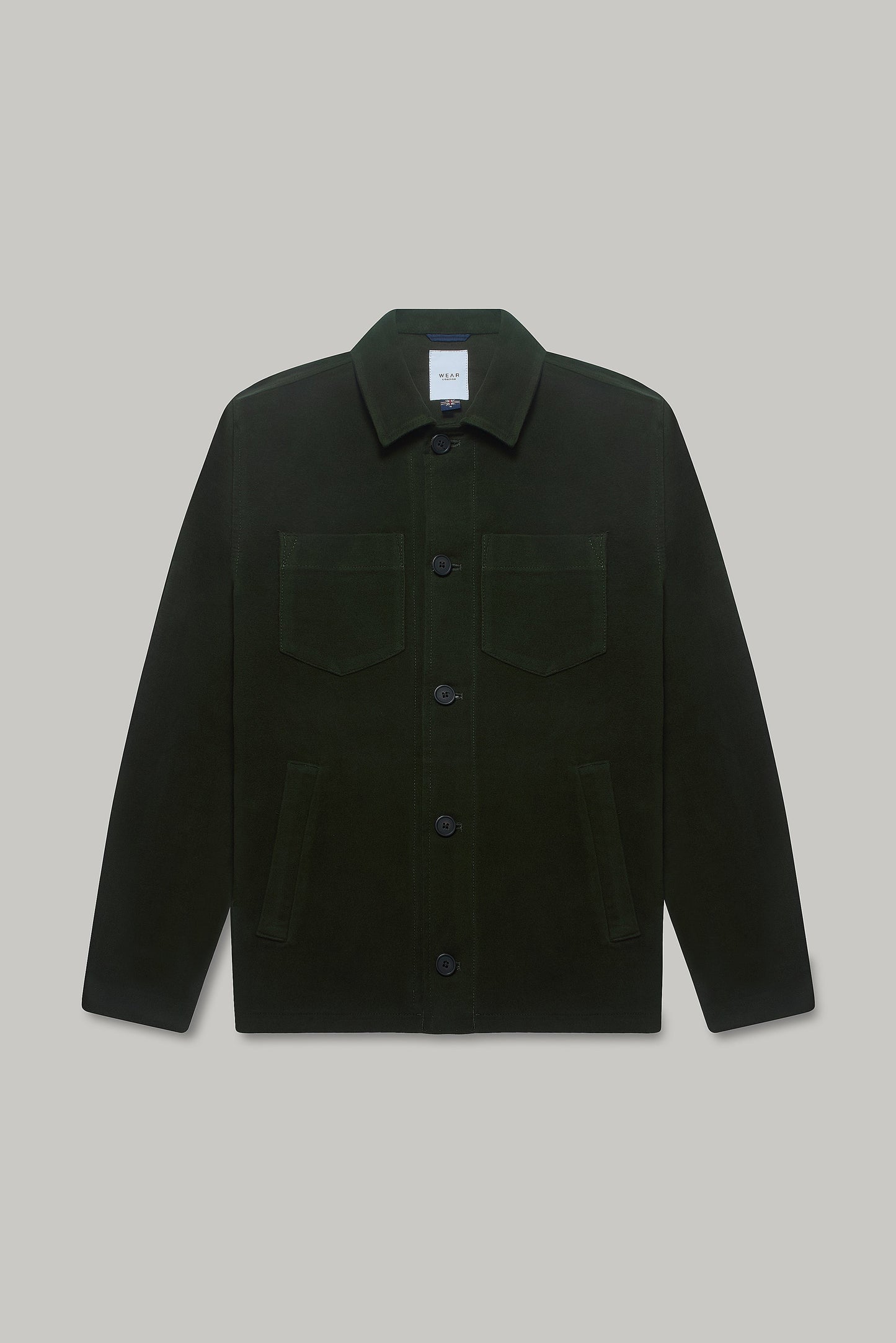Southend Shacket Unlined - Olive Moleskin
