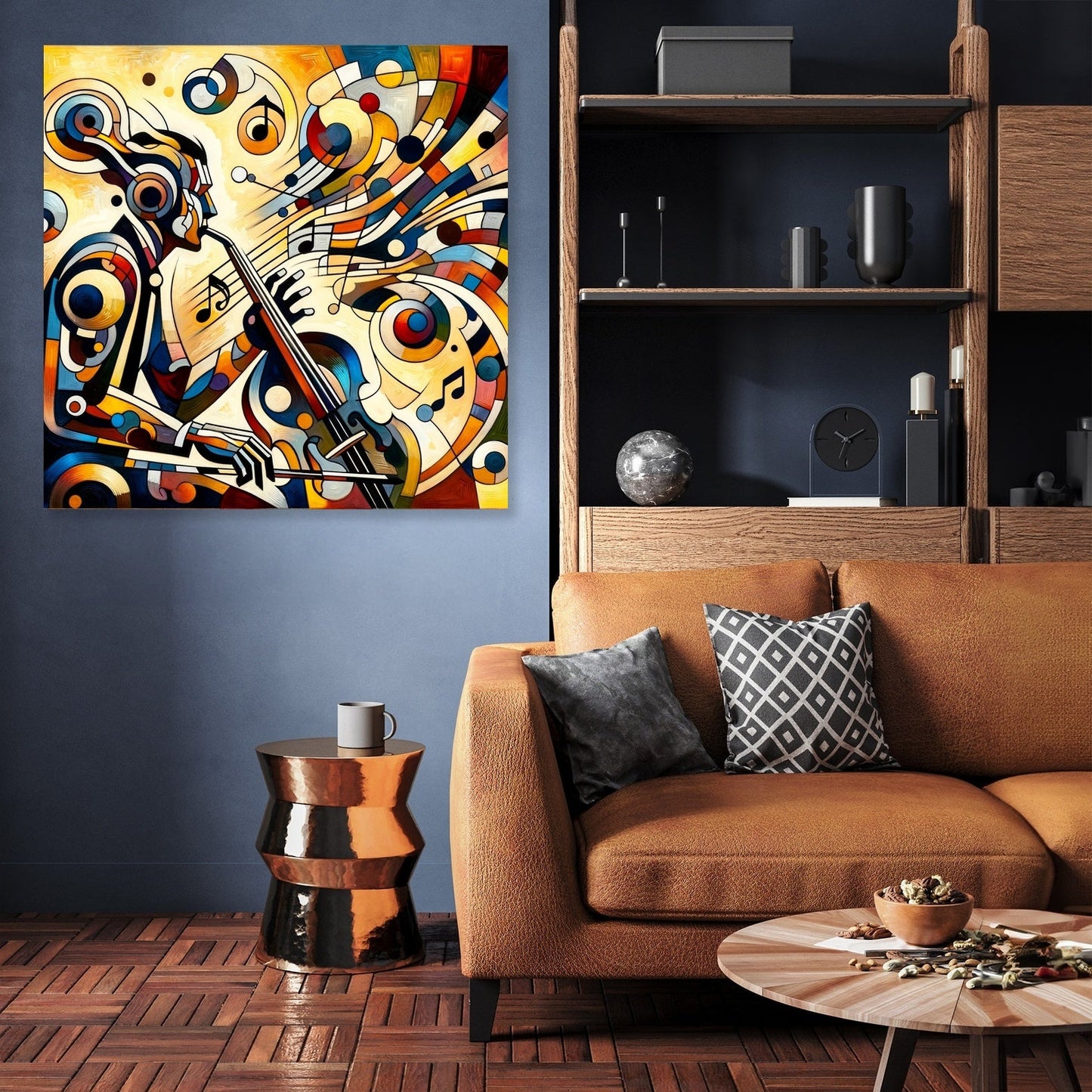 Abstract Rhythms Canvas