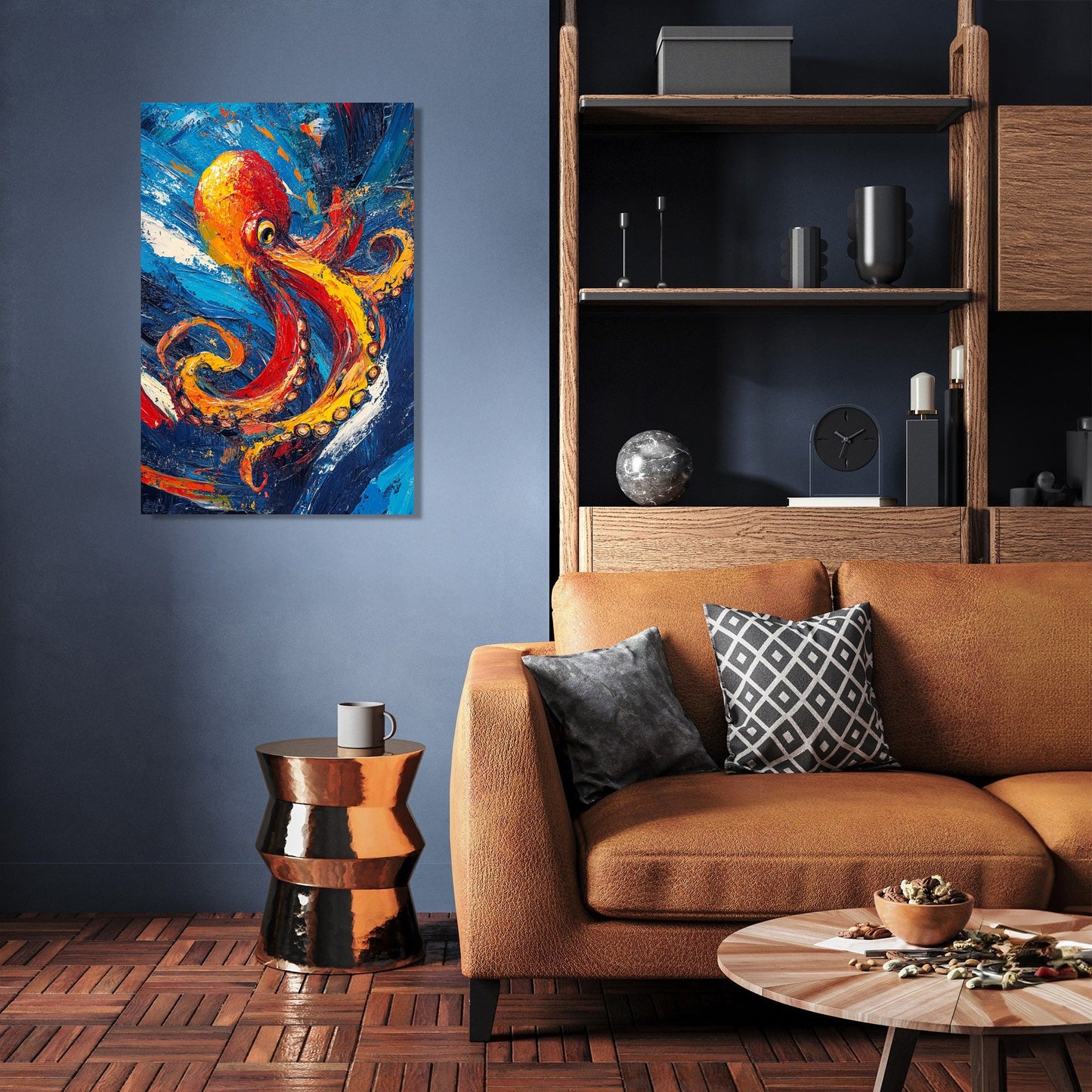 Octopus Symphony Canvas