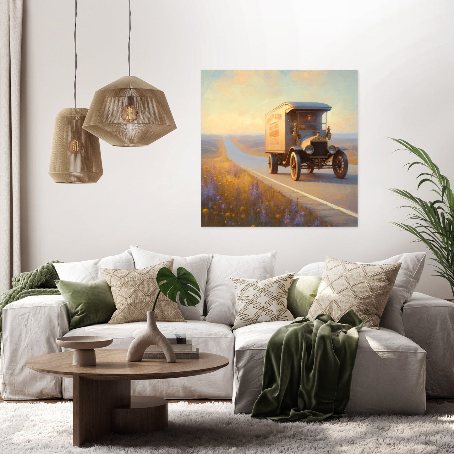 Golden Journey Canvas