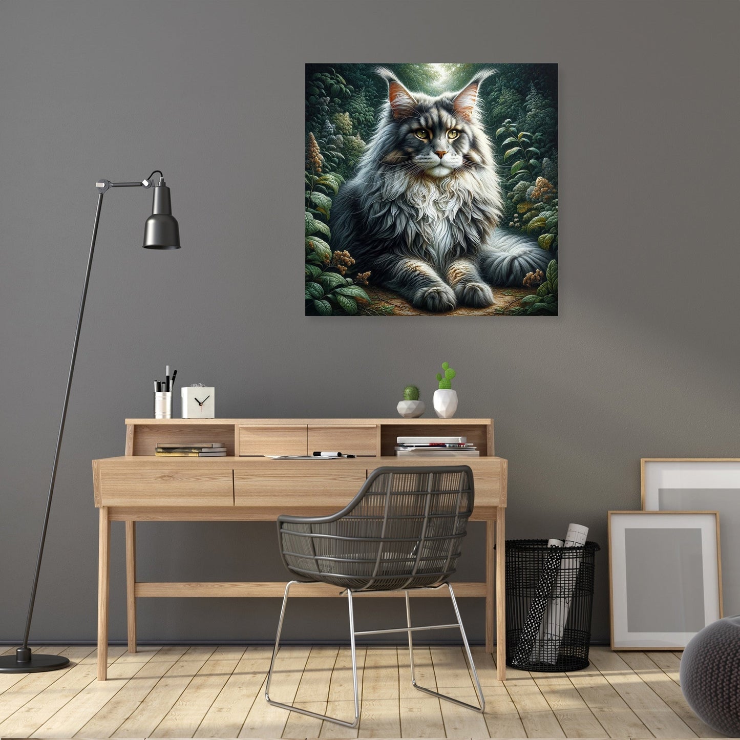 Majestic Maine Coon Canvas