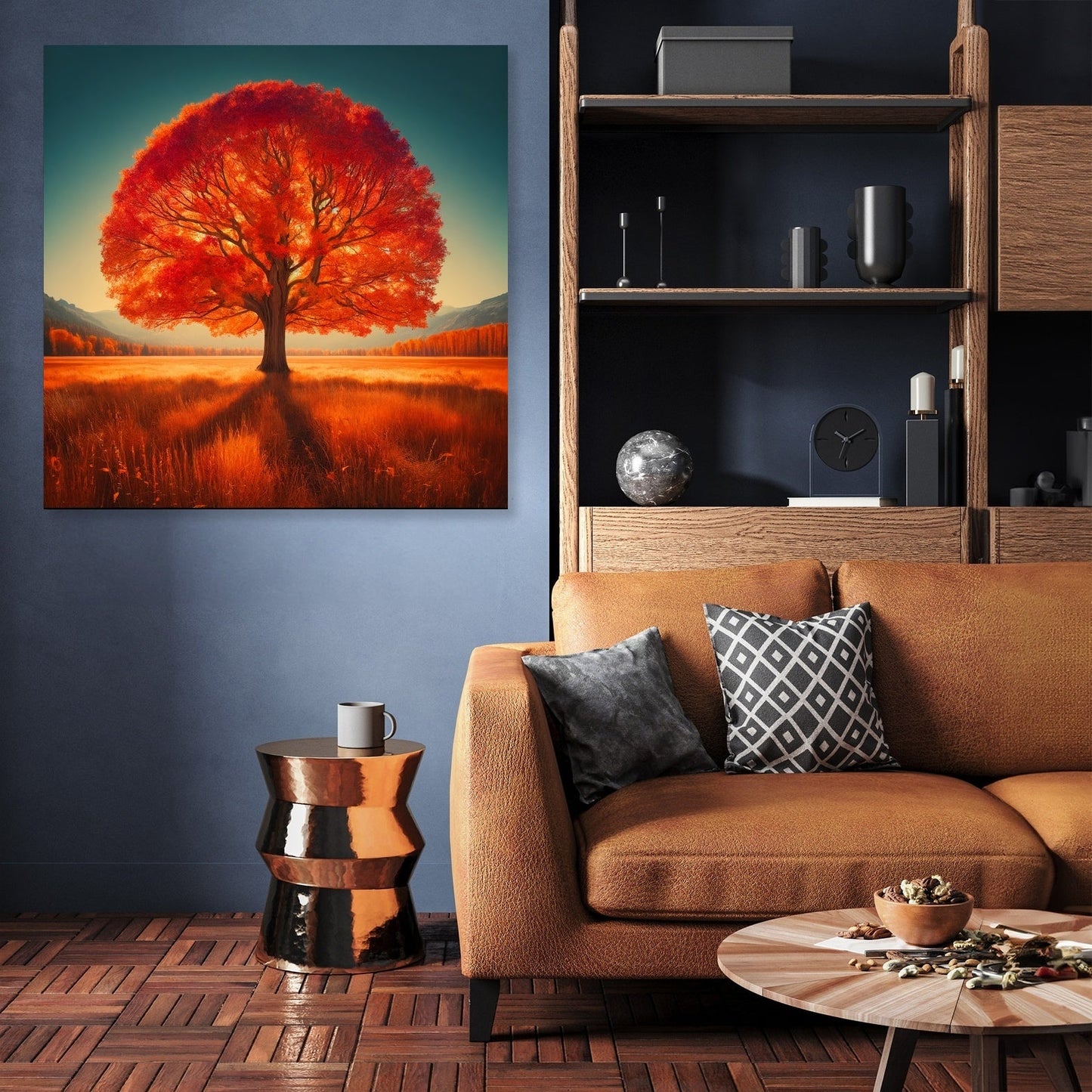 Autumn Solitude Canvas