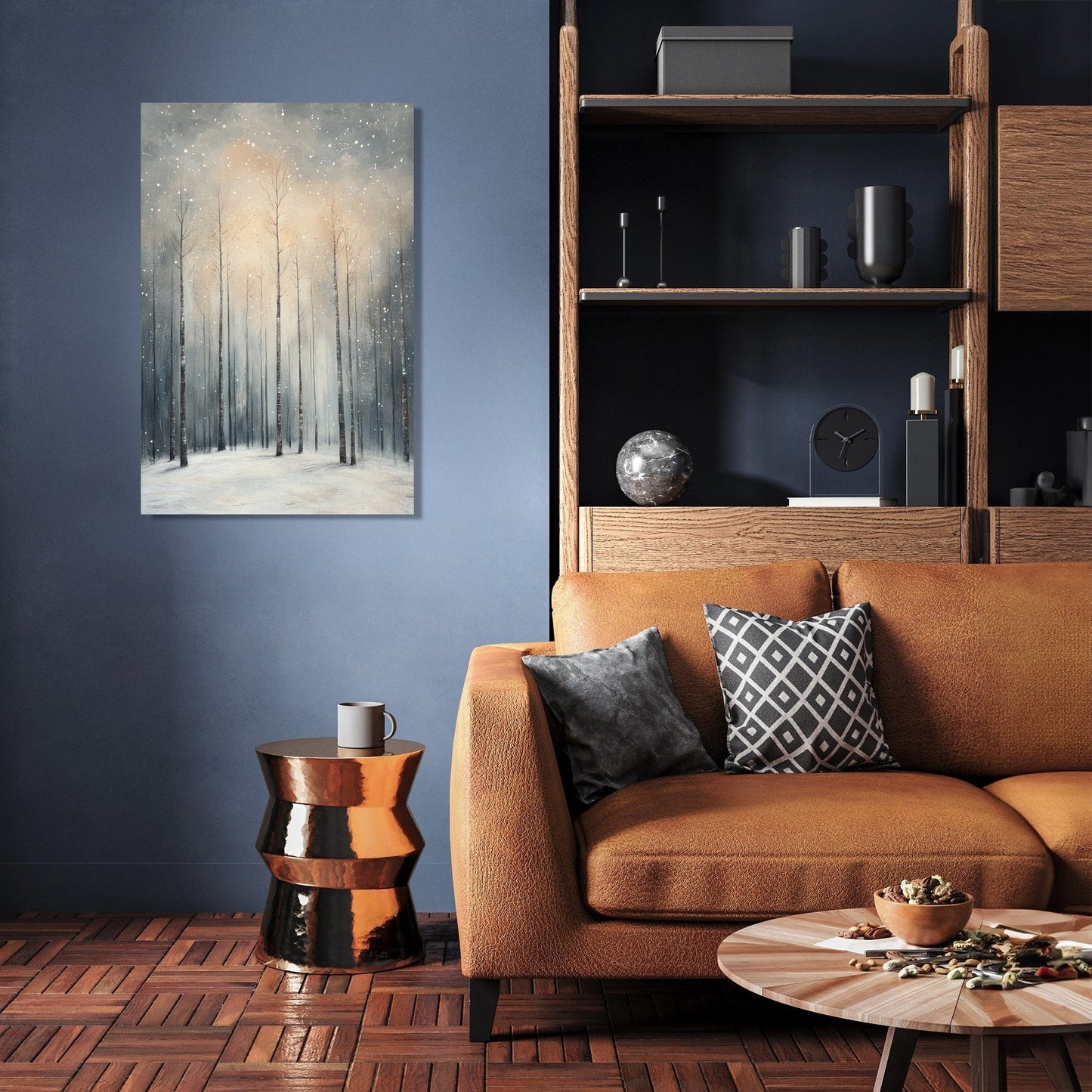Whispering Snowfall Canvas