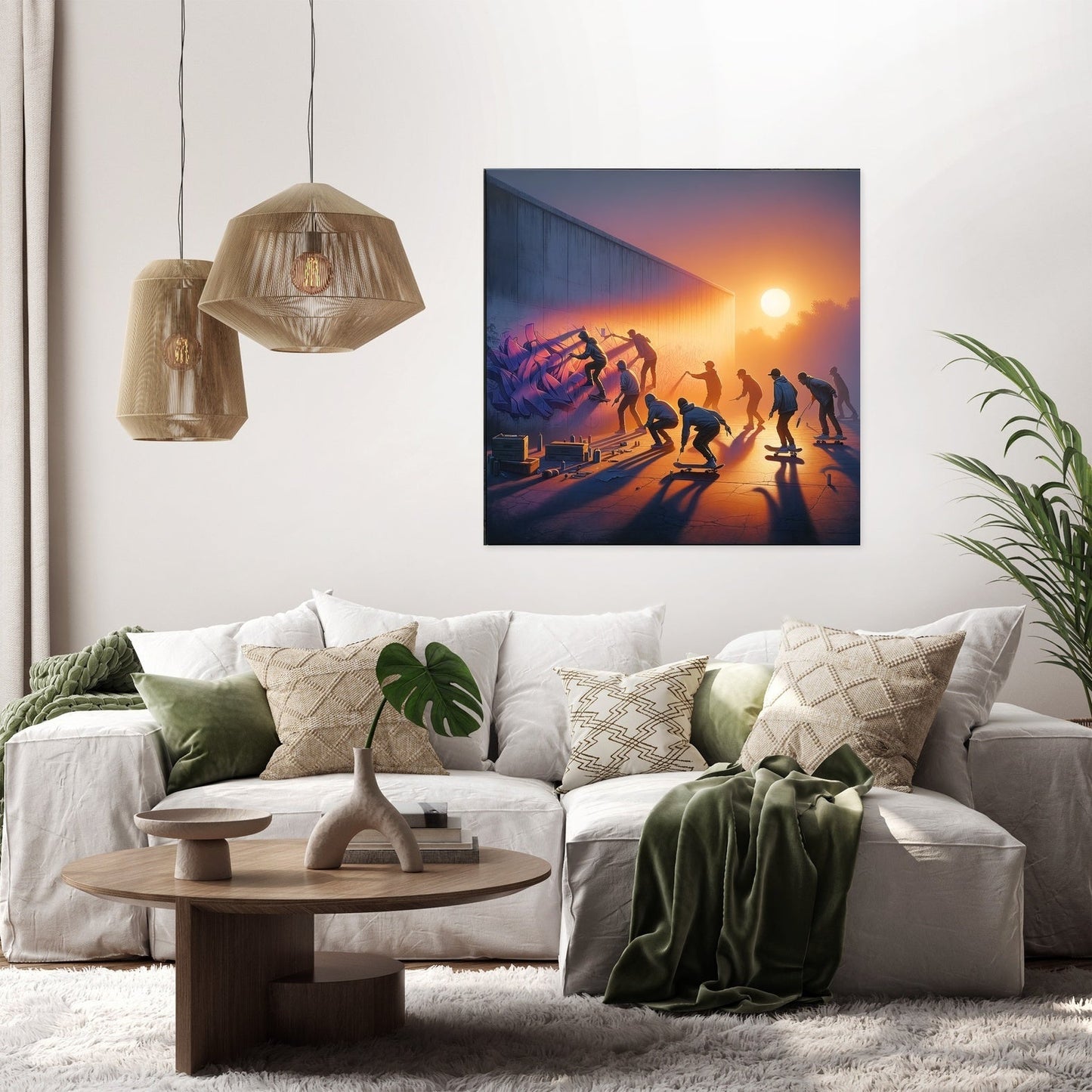 Twilight Tagging Adventure Canvas