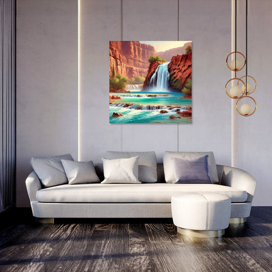Havasu Falls Tranquility Canvas
