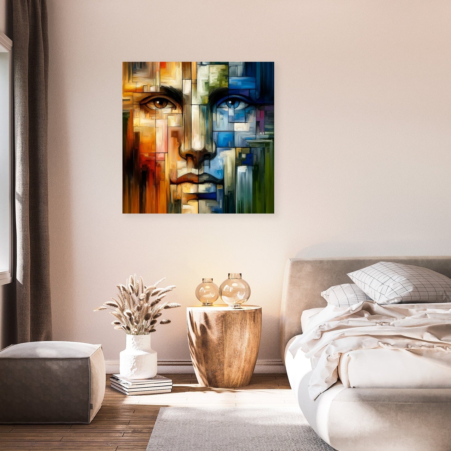 Emotional Mosaic Canvas