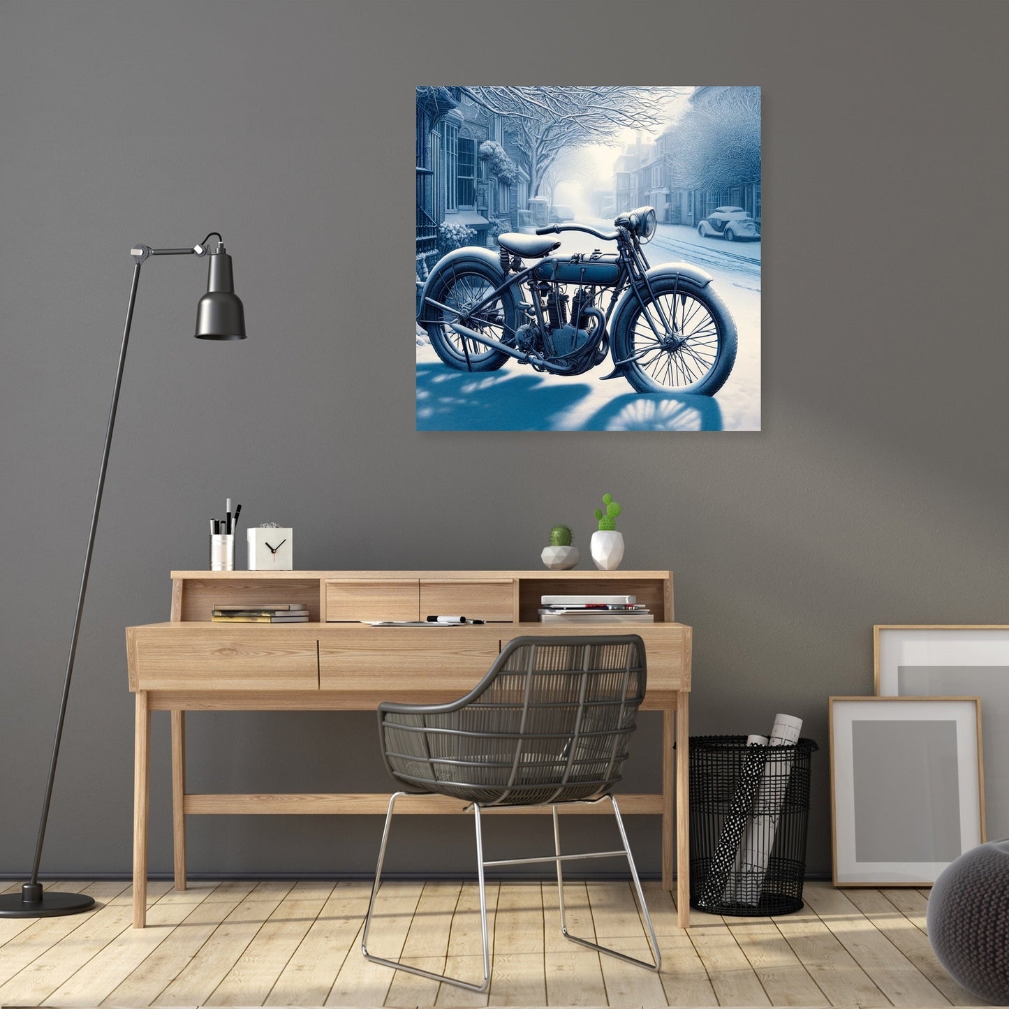 Winter's Pause Canvas