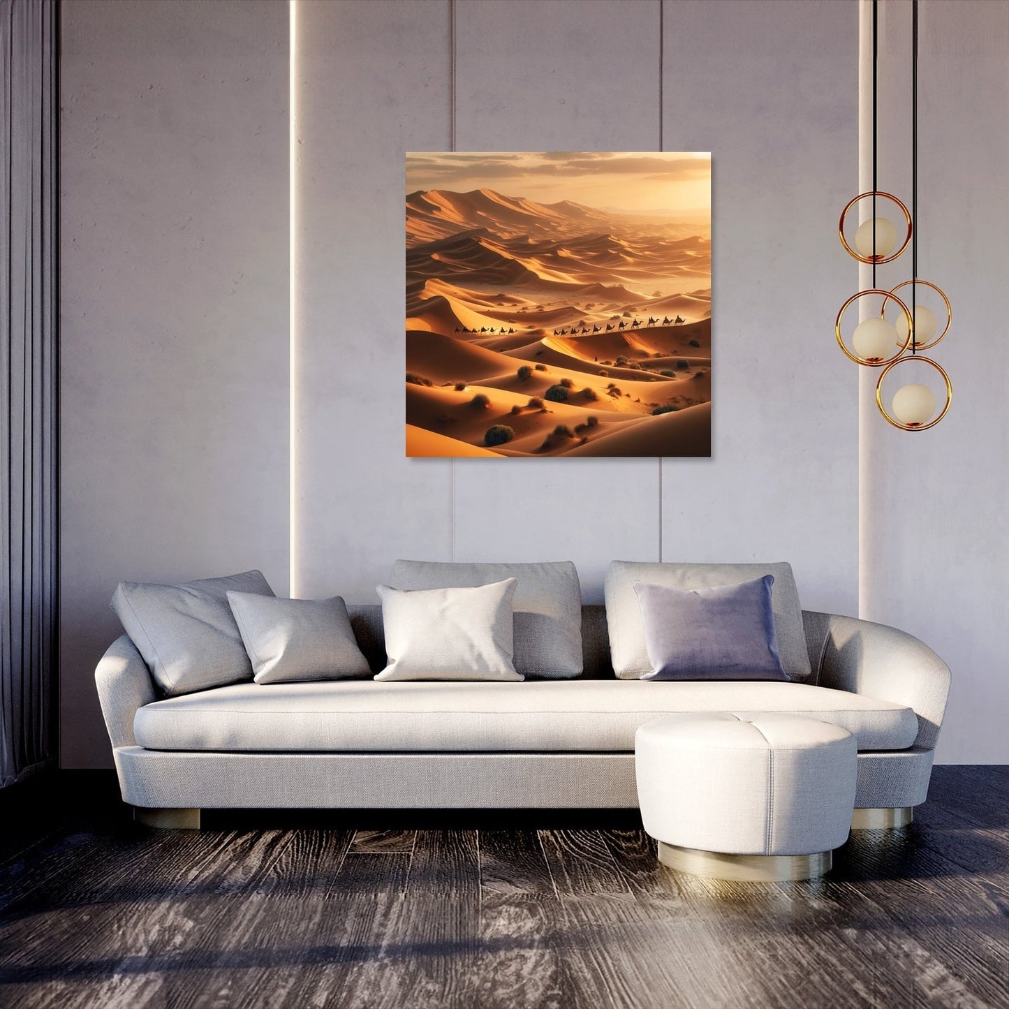 Sahara Sunset Canvas