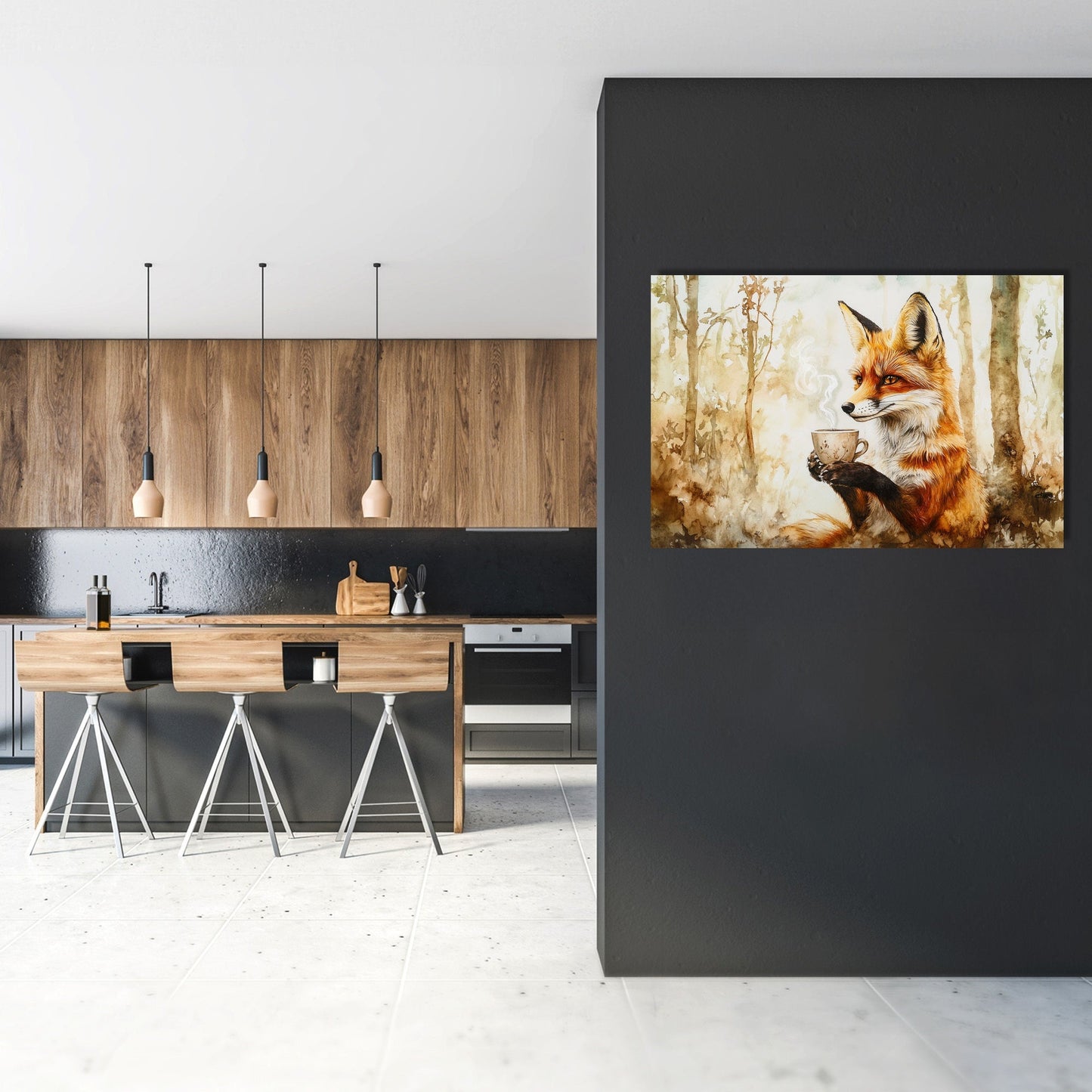 Fox's Morning Brew Canvas