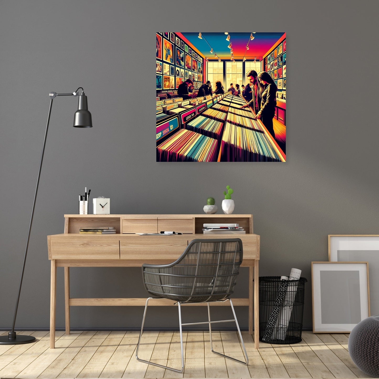 Vinyl Revival Canvas