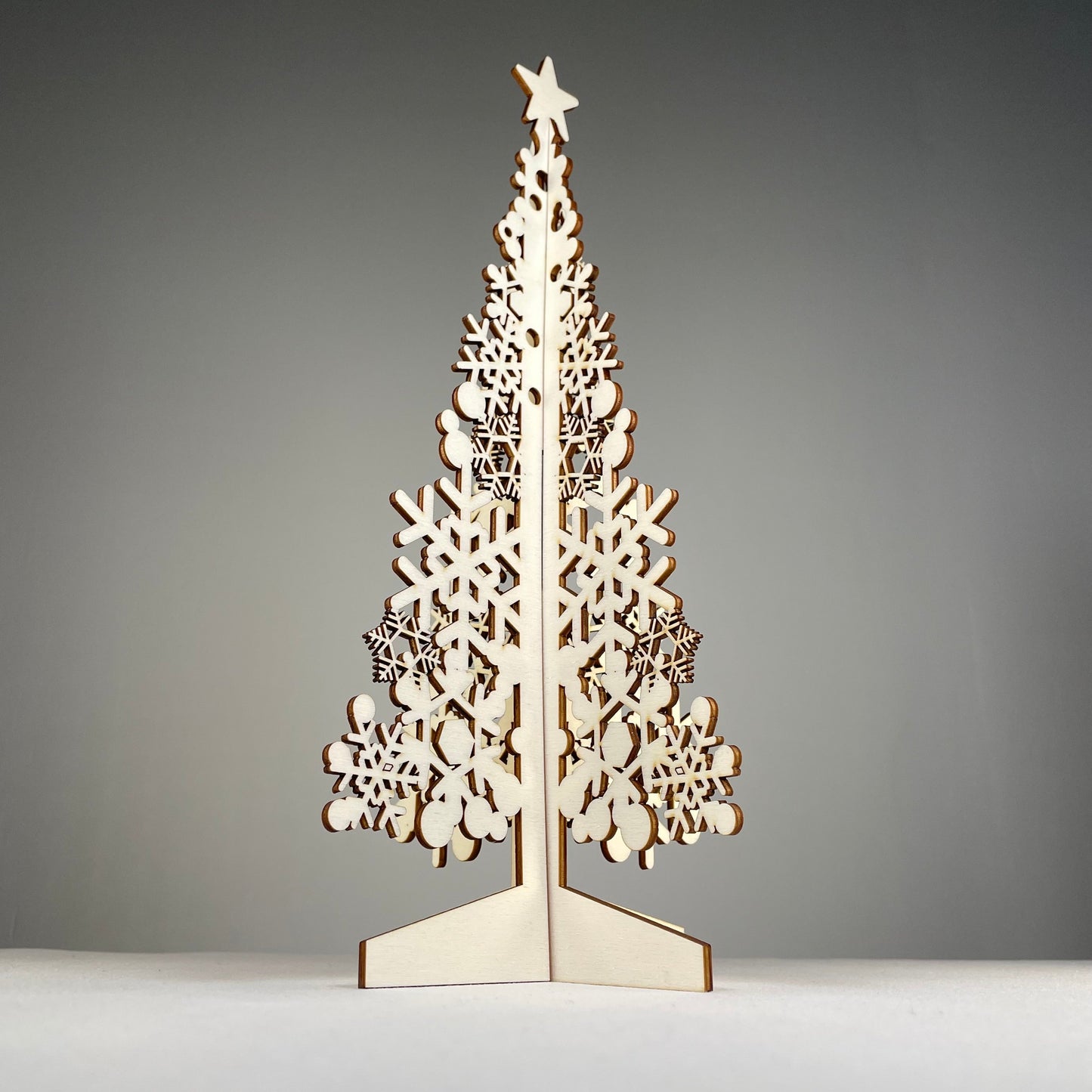 Christmas Tree #3 Kit - Flatpack Model Kit by Curious Rabbit ®