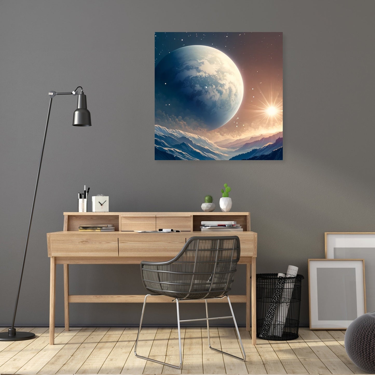 Planetary Serenity Canvas