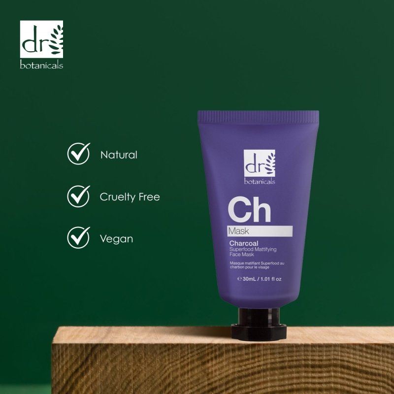 Charcoal Superfood Mattifying Face Mask