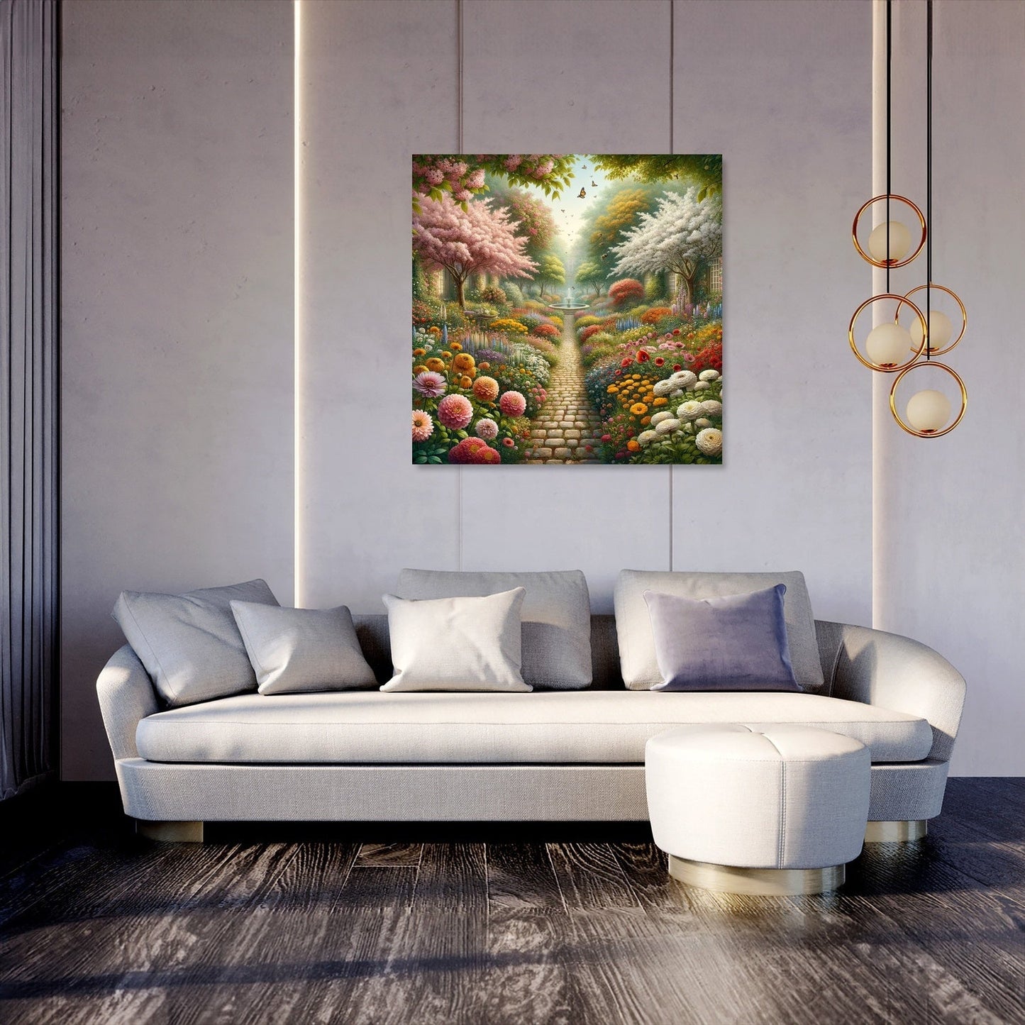 Spring Garden Serenade Canvas