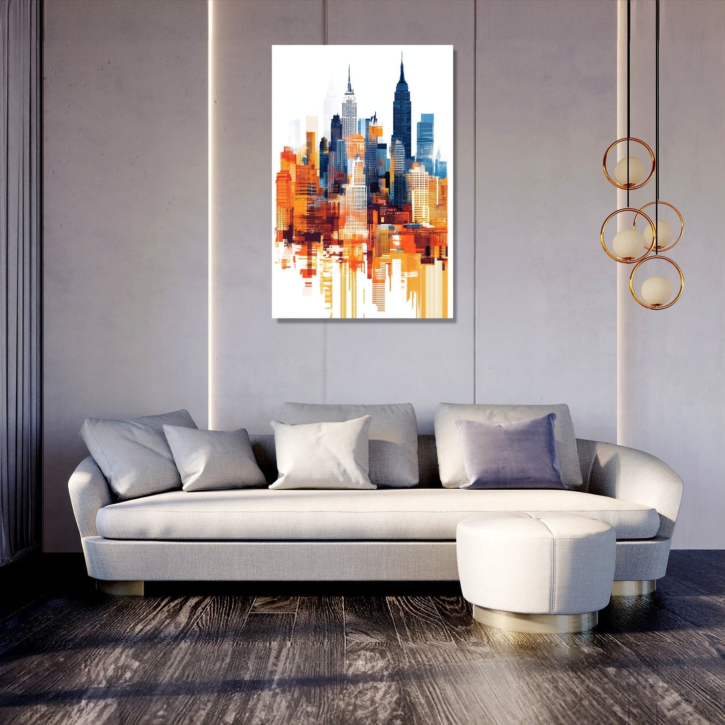 Urban Horizon Canvas