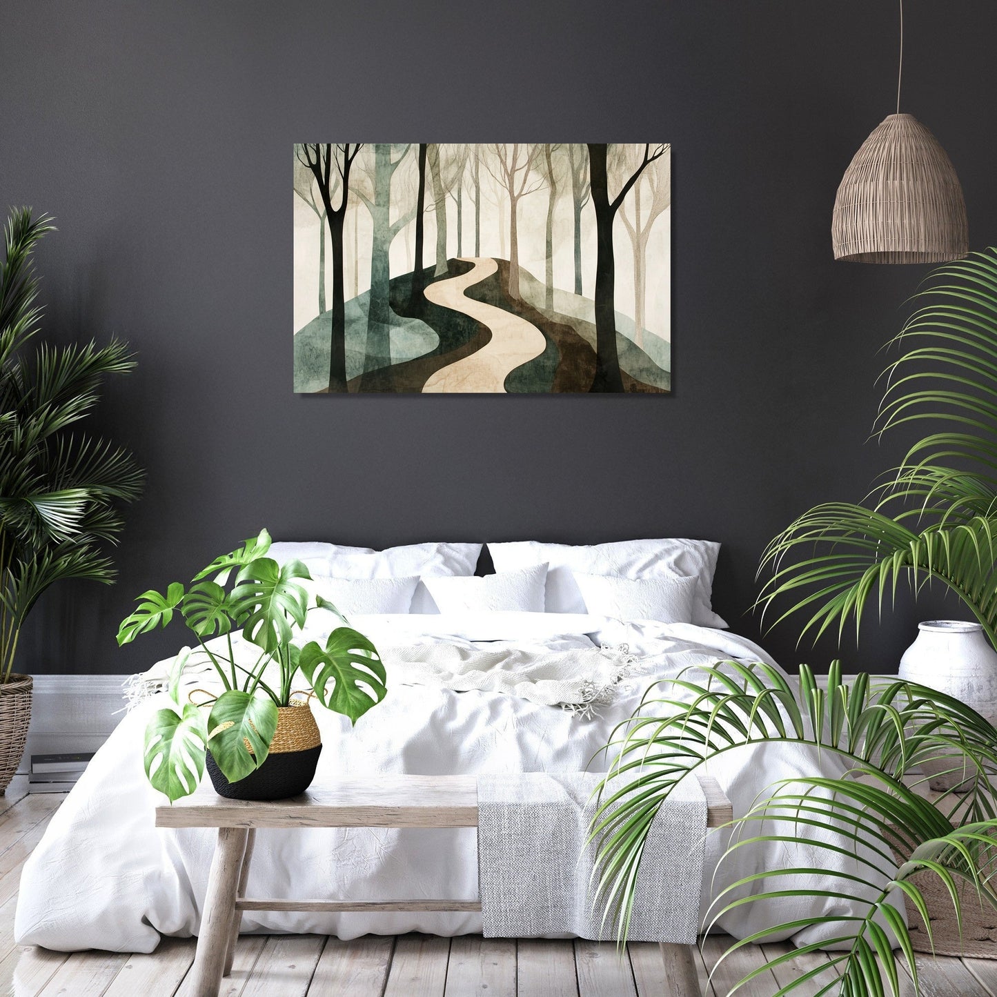 Forest Pathway Canvas