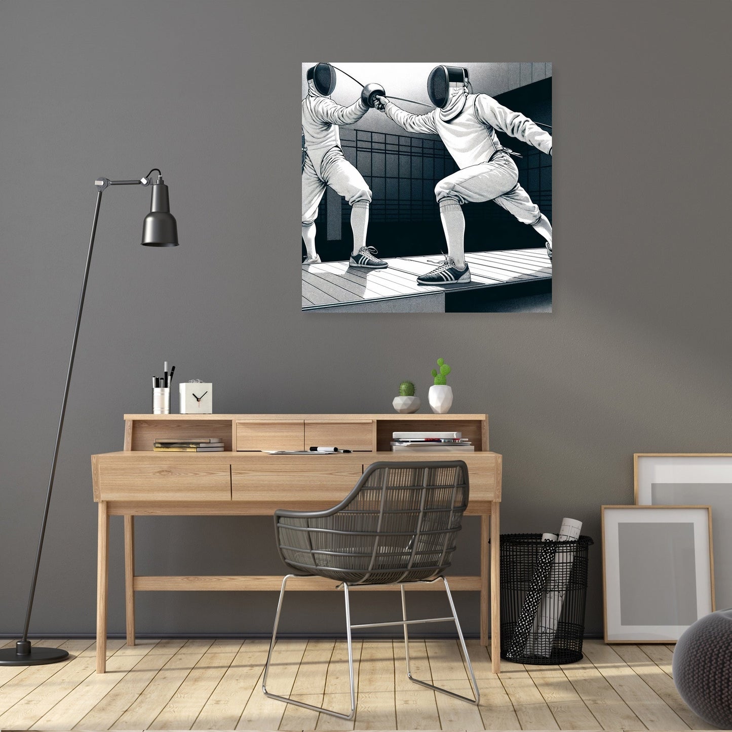 Elegant Parry Canvas