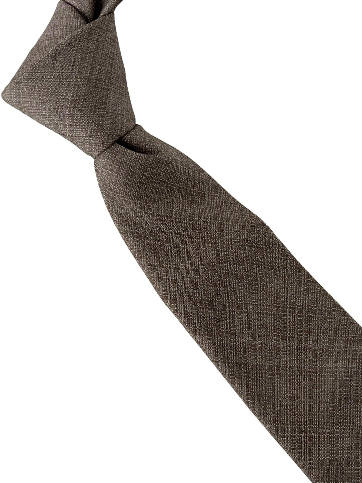beige taupe brown bamboo tie