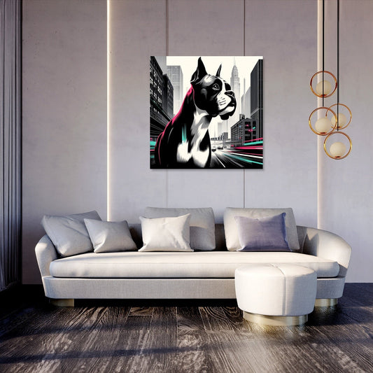 Urban Boxer City Life Canvas
