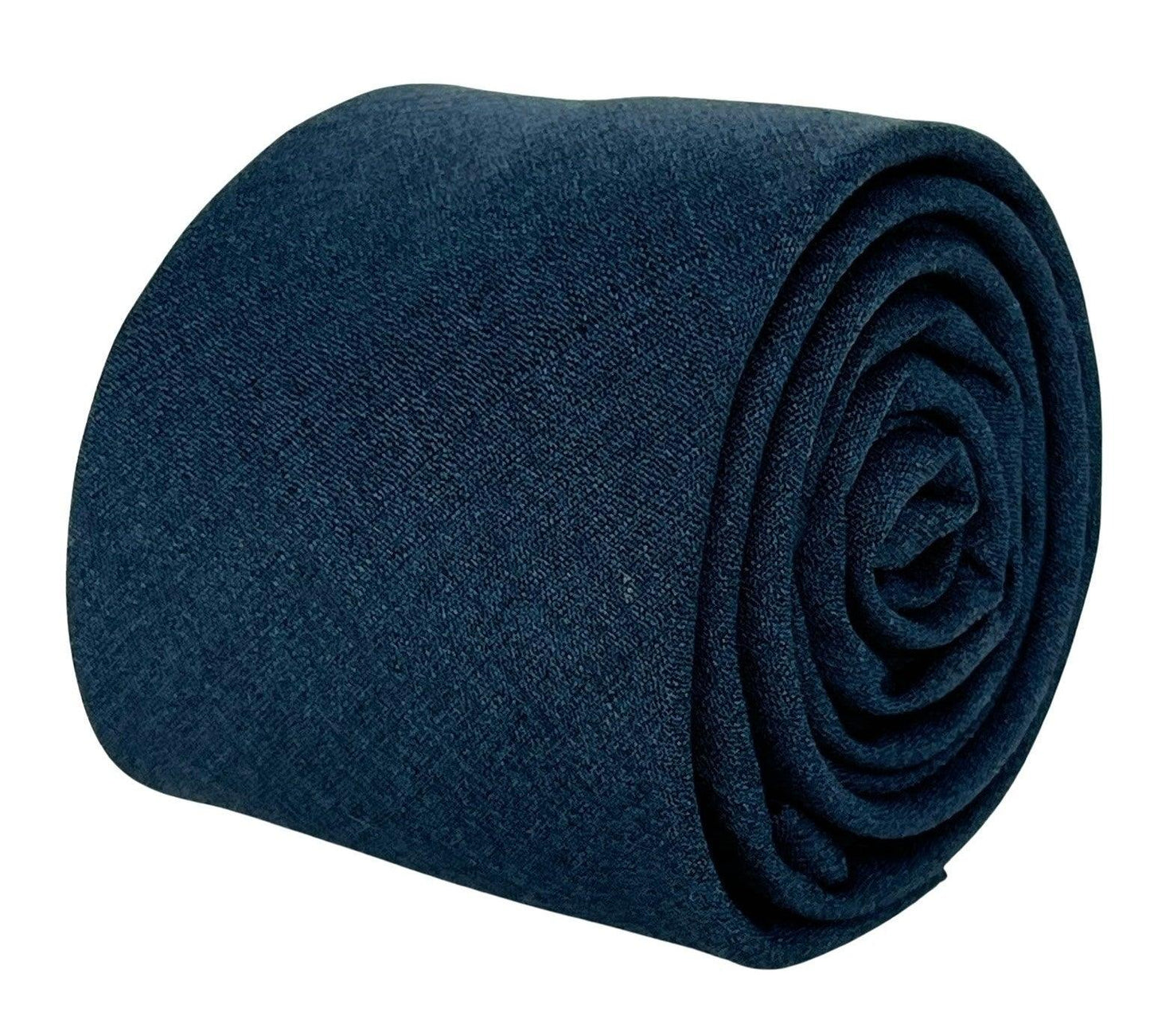 dark navy blue bamboo tie