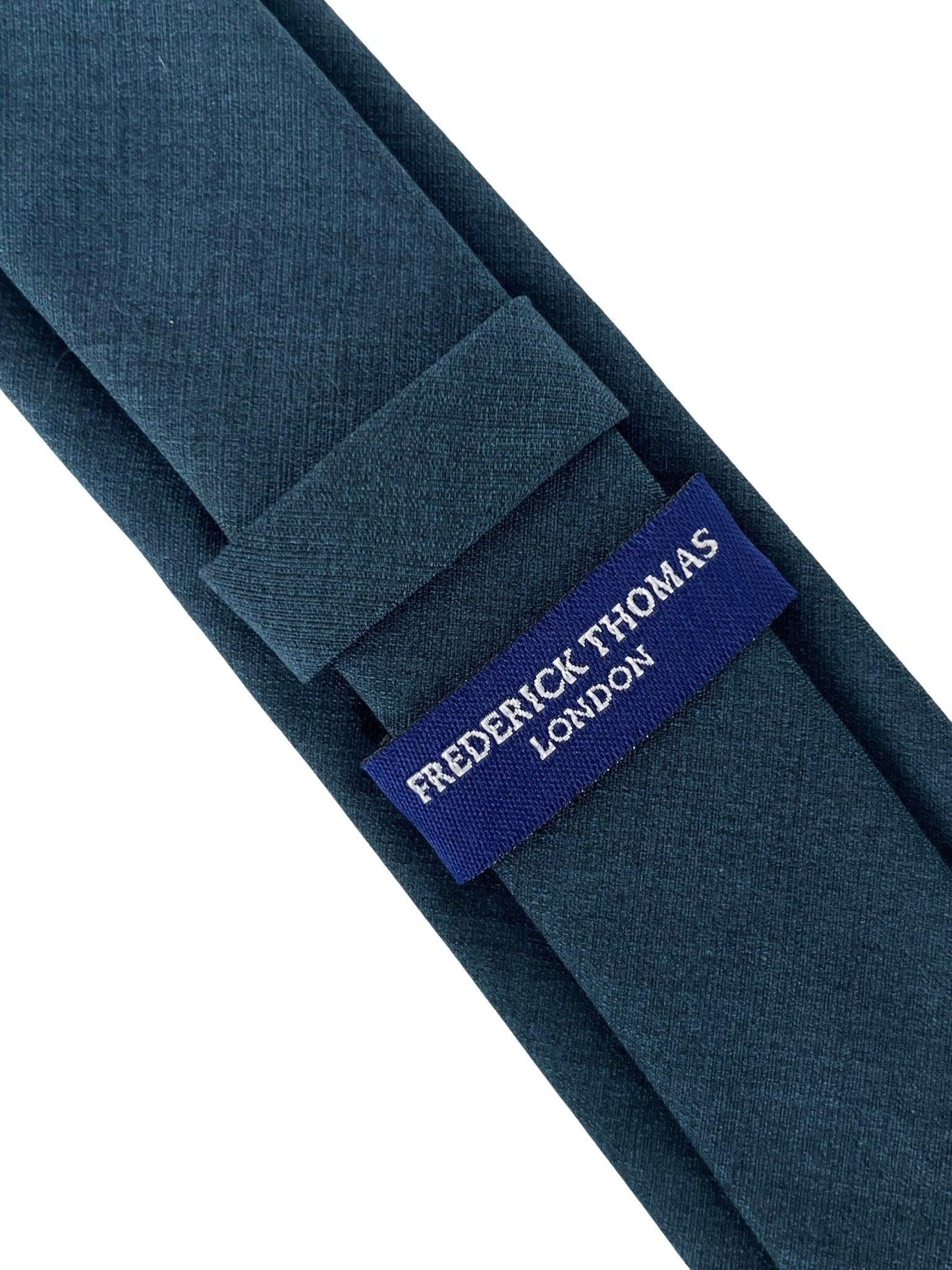 dark navy blue bamboo tie