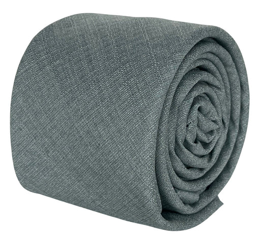 Matching plain sage mint olive green bamboo tie and pocket square set