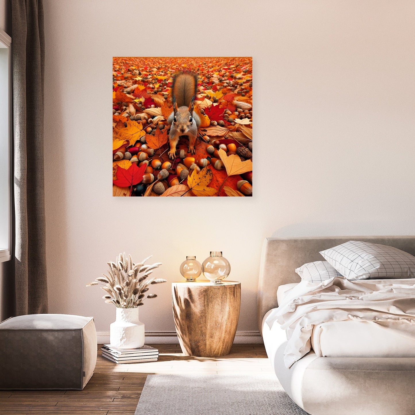 Autumn Forager Canvas