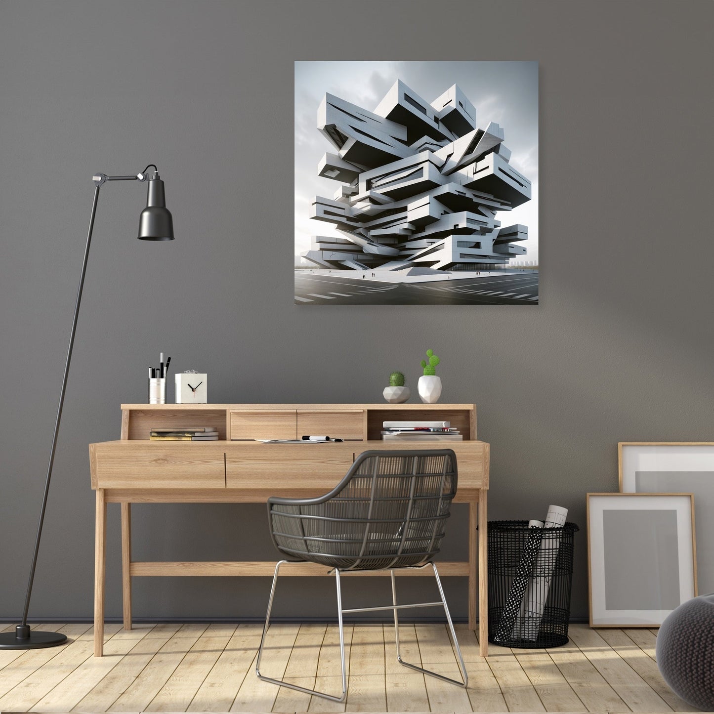 Deconstructivist Dimensions Canvas