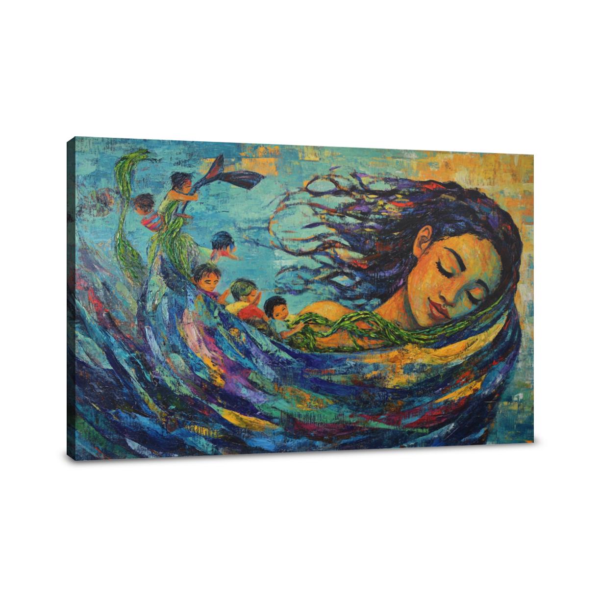 Sea Mother Vibrance Canvas