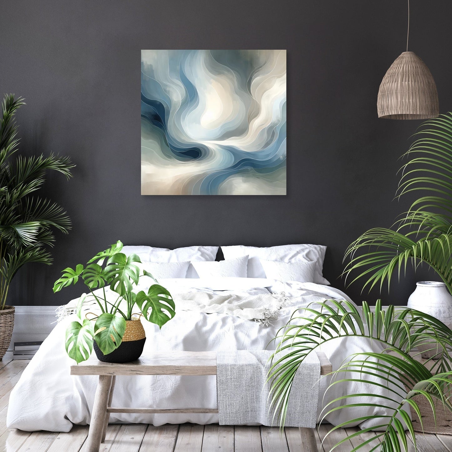Embrace of Solitude Canvas