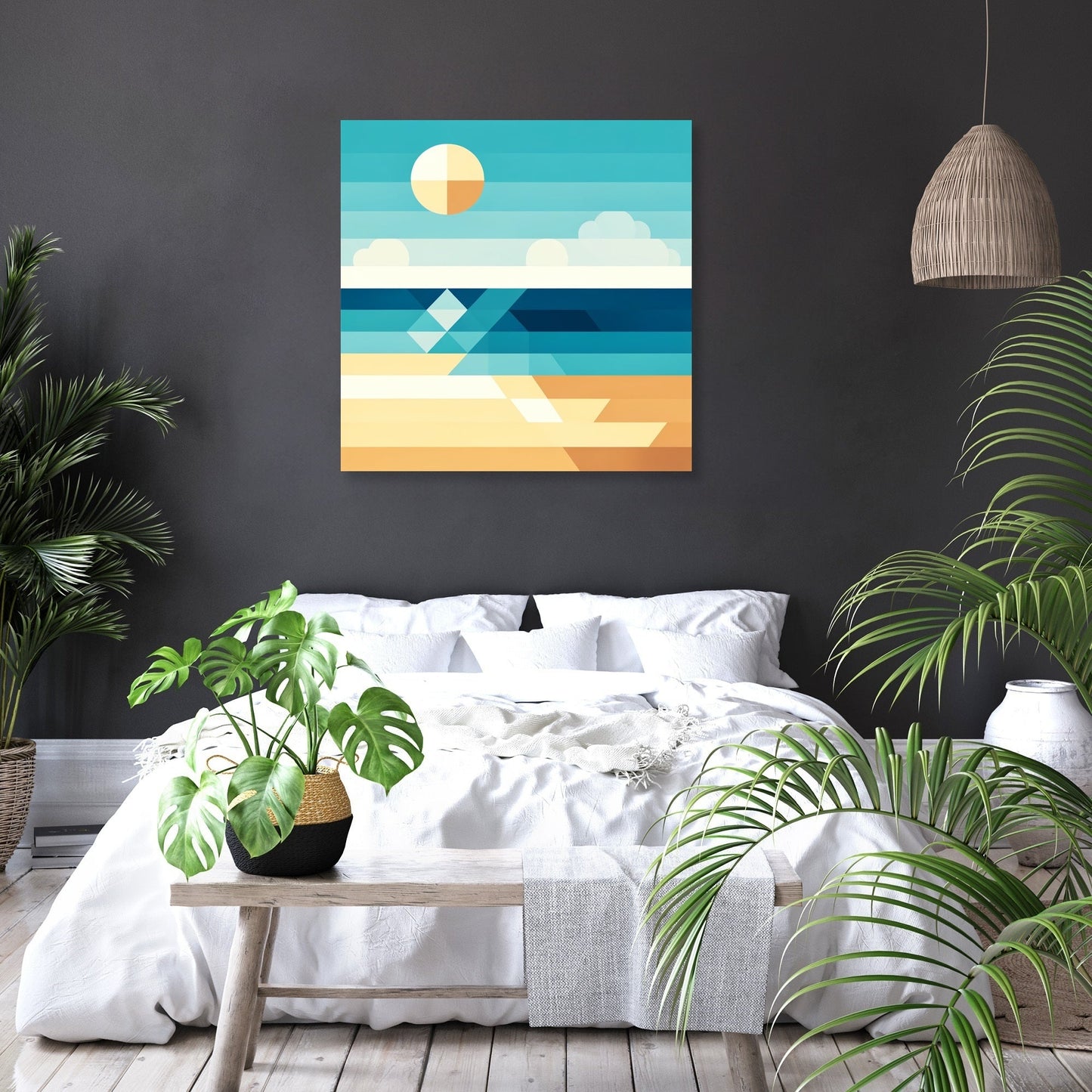 Coastal Calm Canvas
