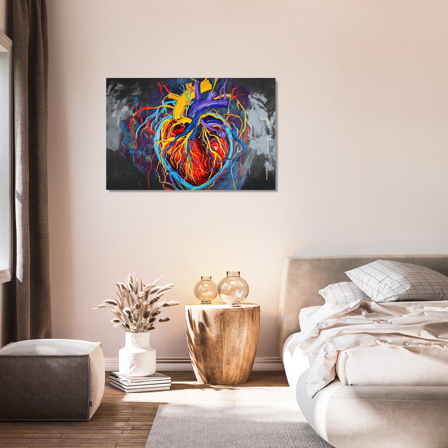 Pulsating Heartbeat Canvas