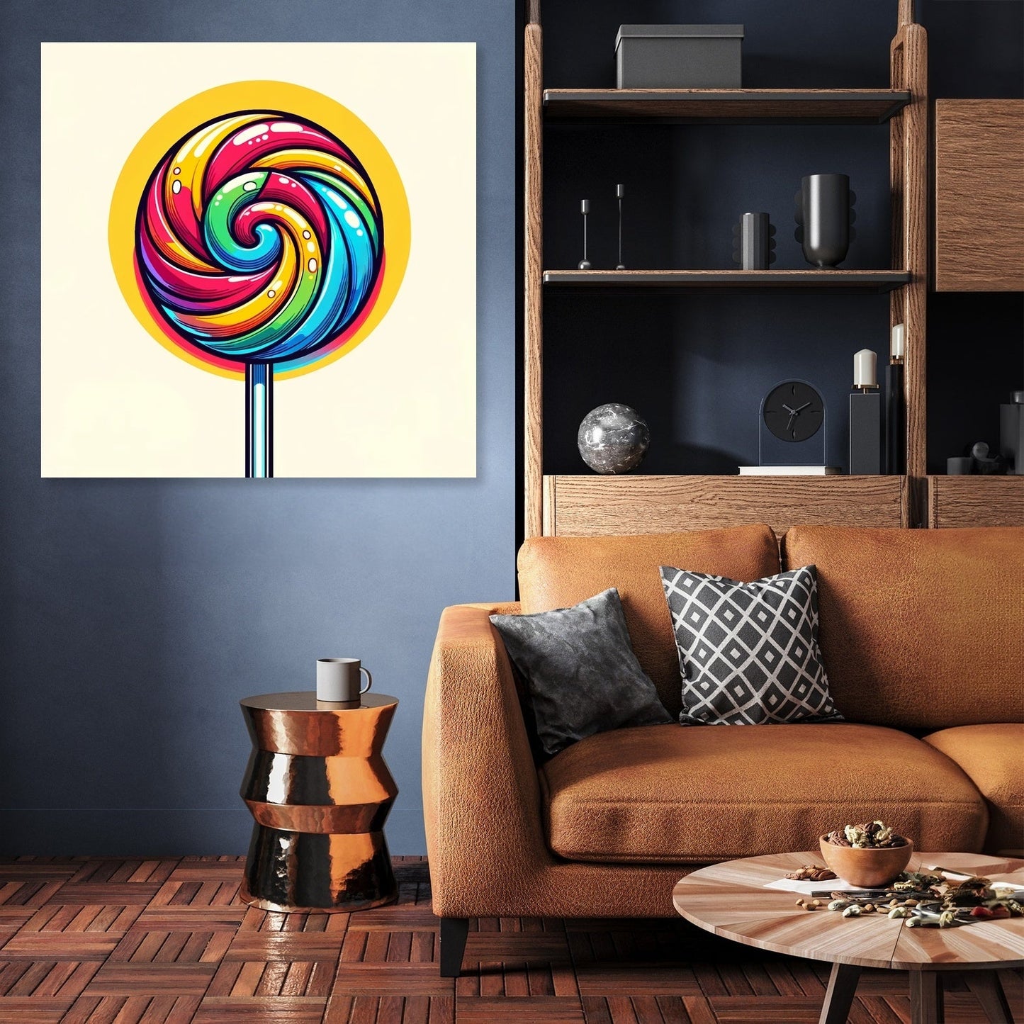 Sweet Swirl Canvas